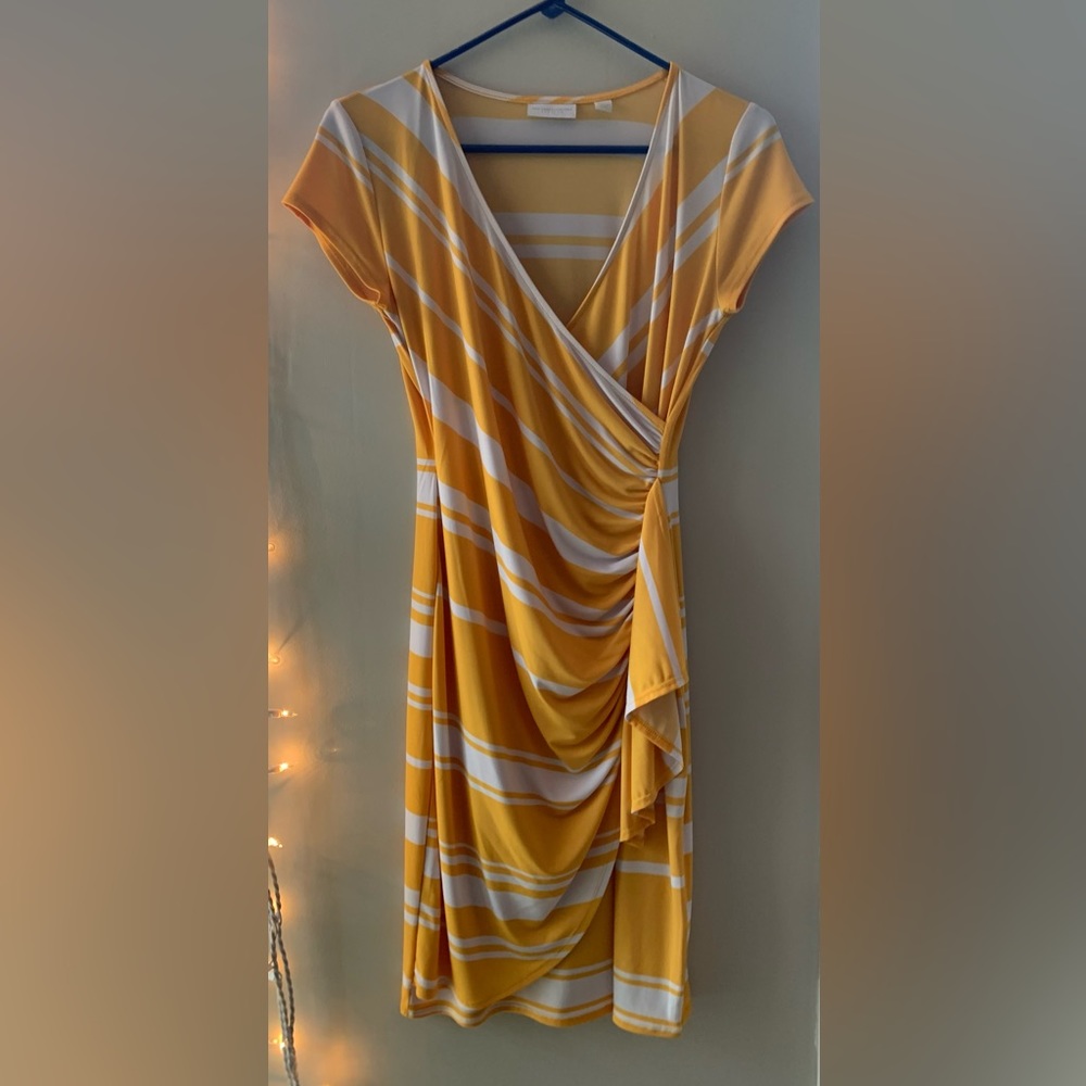 NY&Co XS Rouched Dress
